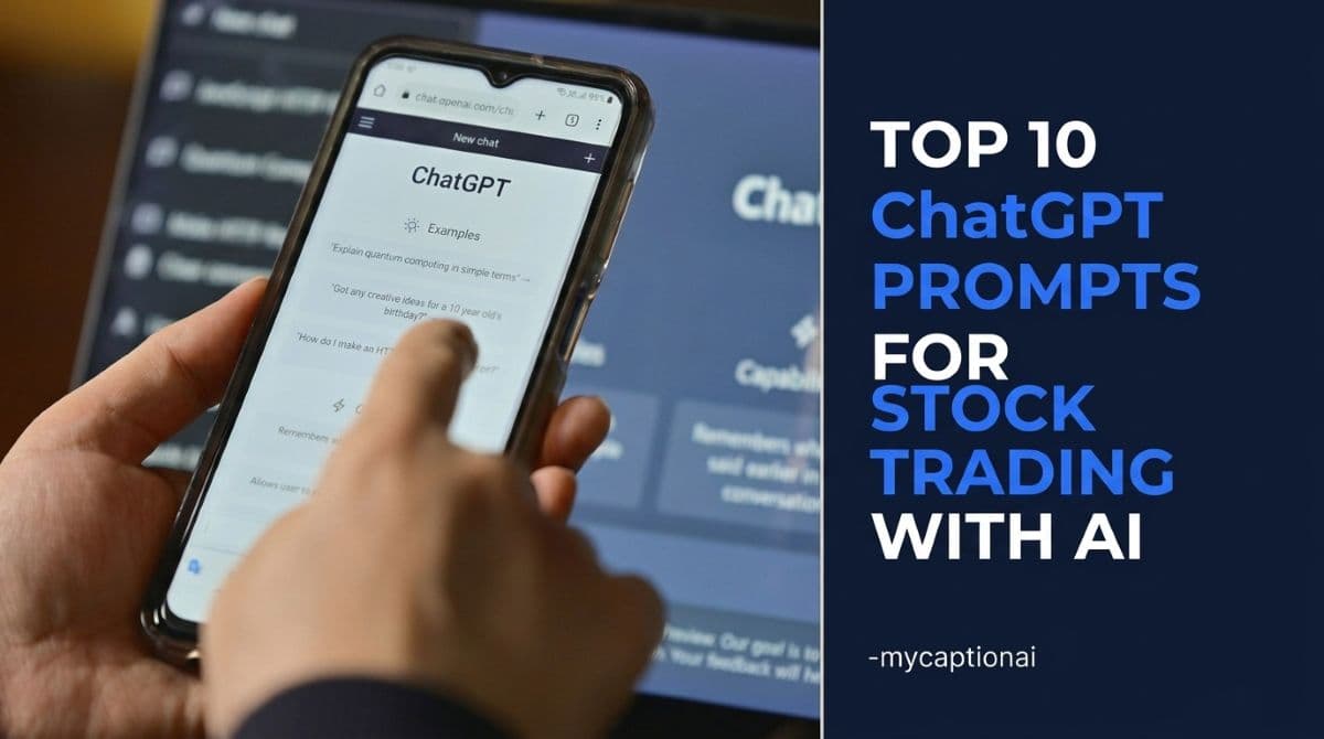 Top 10 ChatGPT Prompts For Stock Trading With AI in 2026
